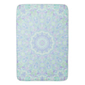 Tapis De Bain Psychédélique Coloré Pastel Ornate Hippie Mandala (devant Vertical)