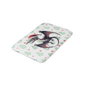 Tapis De Bain Pterodactyle de Noël (Angle)