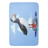Tapis De Bain Puffin Cute Oiseau de mer Atlantique (devant Vertical)