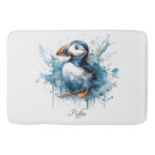 Tapis De Bain Puffin Splash, personnalisé (Devant)