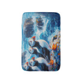 Tapis De Bain Puffins (Devant (Vertical))
