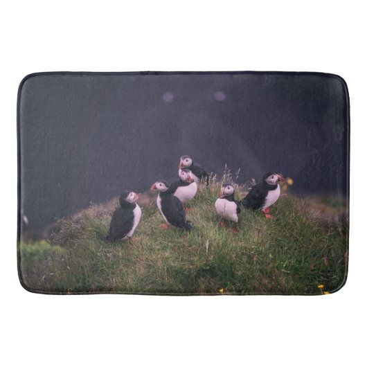 Tapis De Bain Puffins de l'Atlantique (Devant)