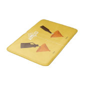 Tapis De Bain Puis et maintenant : Puanteur de bière (Angle)