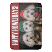 Tapis De Bain Pups de vacances (devant Vertical)