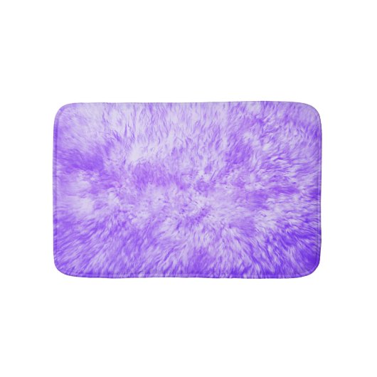 Tapis De Bain Purple fourrure Frénétique (Devant)