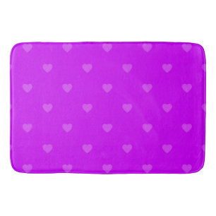 Tapis De Bain Purple hearts