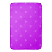 Tapis De Bain Purple hearts (devant Vertical)