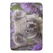Tapis De Bain Purple Jacaranda Koala Ours, (devant Vertical)
