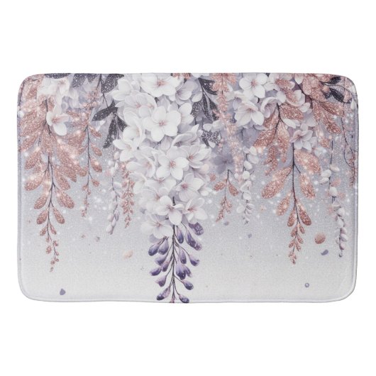 Tapis De Bain Purple Mystical Wisteria Drift (Devant)