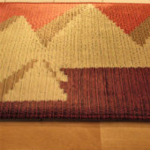 Tapis De Bain Pyramides égyptiennes Tan Rust Crochet Artistique 