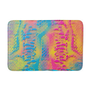 Tapis De Bain PYTHON - moderne fractale décorative -