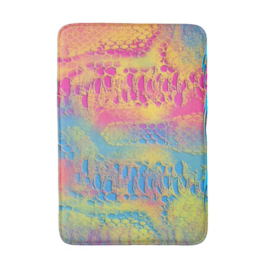 Tapis De Bain PYTHON - moderne fractale décorative - (Devant (Vertical))