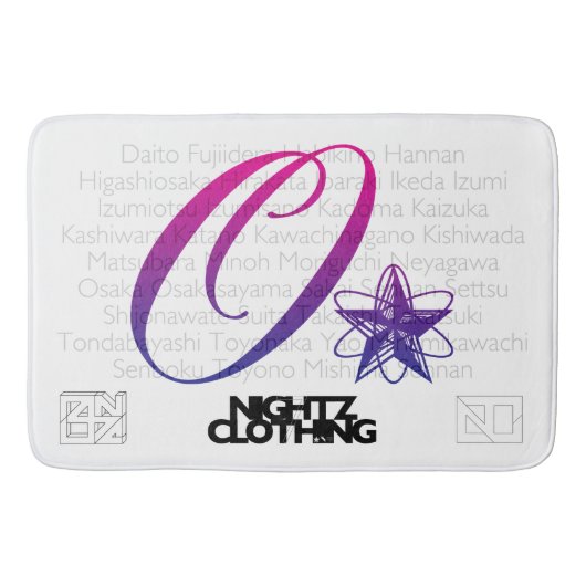Tapis De Bain QG : Osaka (Devant)
