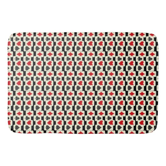 Tapis De Bain Quartet de Cartes à Jouer (Devant)