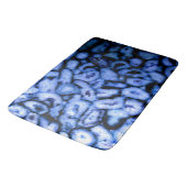 Tapis De Bain Quartz bleu, Agate bleu, Geodes bleues (Angle)