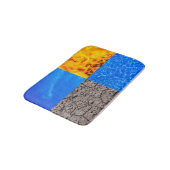 Tapis De Bain Quatre éléments (Angle)