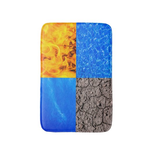 Tapis De Bain Quatre éléments (Devant (Vertical))