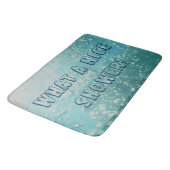 Tapis De Bain QUELLE BELLE DOUCHE D'Eau Bubbles Design Cool (Angle)