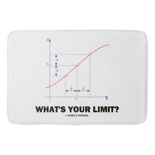 Tapis De Bain Quelle est votre limite ? Humour de geek de