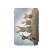 Tapis De Bain Quelque chose de rouge (Devant (Vertical))