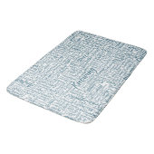 Tapis De Bain Question Apprendre Nuage MotssTexte Motif Message (Angle)