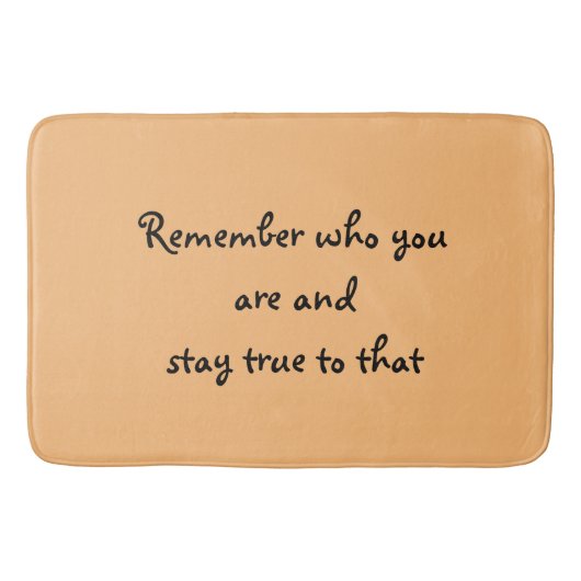 Tapis De Bain Qui tu es (Devant)