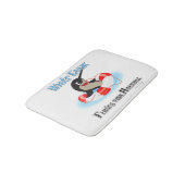 Tapis De Bain Quoi que Flotte ton mème Narwhal (Angle)