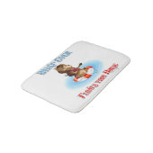 Tapis De Bain Quoi Que Flotte Votre Cheval (Angle)