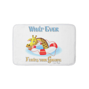 Tapis De Bain Quoi que Flotte votre Giraffe 2