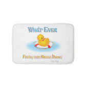 Tapis De Bain Quoi qu'il Flotte votre Duckie en caoutchouc (Devant)