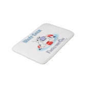 Tapis De Bain Quoi qu'il flotte votre vache 3 (Angle)