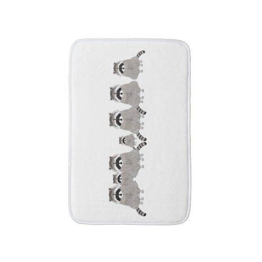 Tapis De Bain Raccos Bathmat (Devant (Vertical))