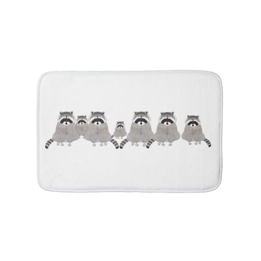 Tapis De Bain Raccos Bathmat (Devant)