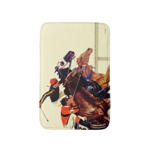 Tapis De Bain Race Thoroughbred (Devant (Vertical))