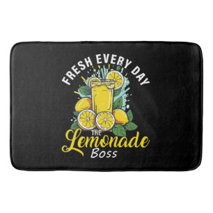 Tapis De Bain Rafraîchi Chaque Jour Le Patron De Limonade