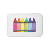 Tapis De Bain Rainbow Crayons École Professeur Art Fournitures F (Devant)