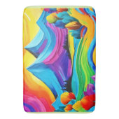 Tapis De Bain Rainbow Mountain Majesty Art (devant Vertical)