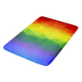 Tapis De Bain Rainbow Ombre Polygon (Angle)