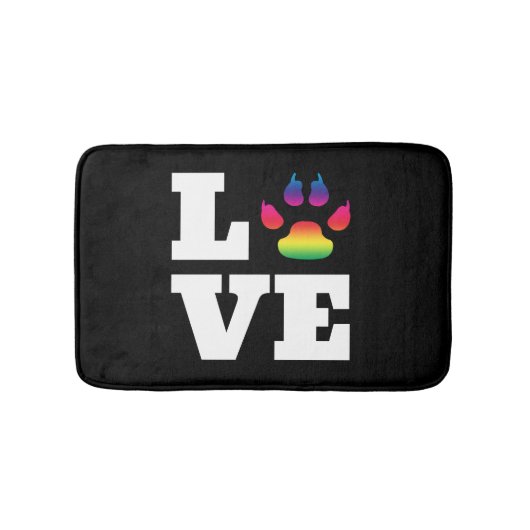 Tapis De Bain Rainbow paw (Devant)