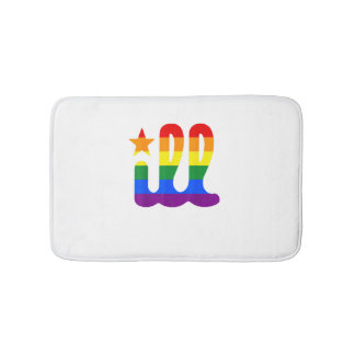 Tapis De Bain Rainbow Pride Amour ill Philadelphia Philly Gay Pr