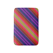 Tapis De Bain Rainbow Stripes Bain Mat (Devant (Vertical))