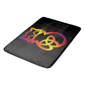Tapis De Bain Rainbow Trinity Knot Celtic Chat Mat (Angle)