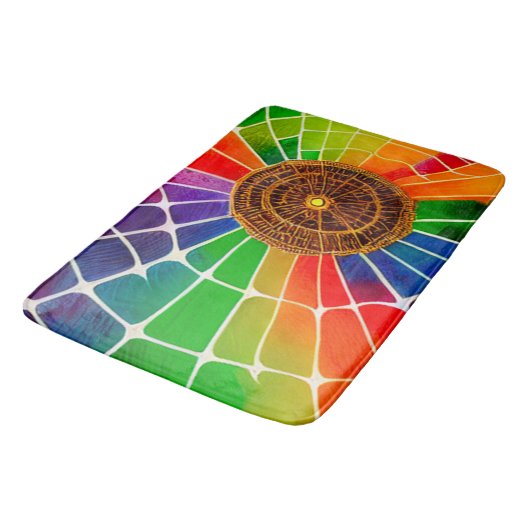 Tapis De Bain Rainbow Web (Angle)