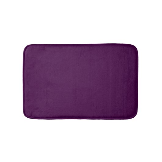Tapis De Bain Raisin pourpre foncé (Devant)