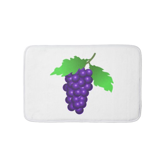 Tapis De Bain Raisins (Devant)