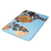 Tapis De Bain Raisins de givre Art nouveau (Angle)