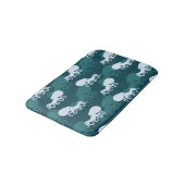 Tapis De Bain Rangées de motif de poulpe (Angle)