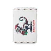 Tapis De Bain rapace de Noël Santa hat (Devant (Vertical))