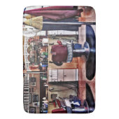 Tapis De Bain Raseur-coiffeur avec le support de manteau (devant Vertical)