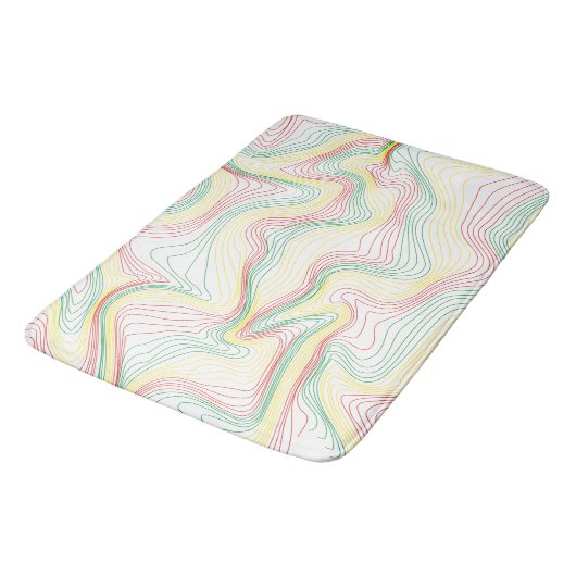 Tapis De Bain Rasta Waves (Angle)